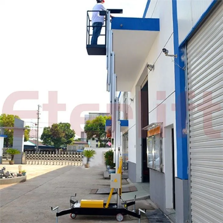 Aerial Work Platform Electric Ladder Lift