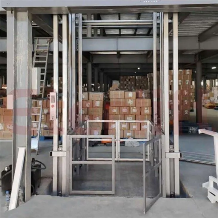 China Factory 1Tloading 3m Height Freight Elevators Lift Cargo