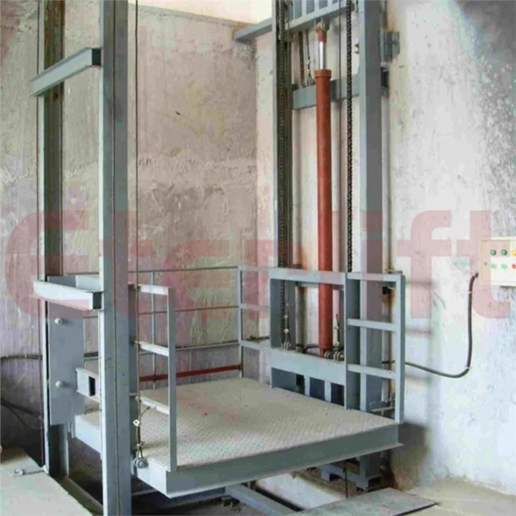 China Factory 1Tloading 3m Height Freight Elevators Lift Cargo