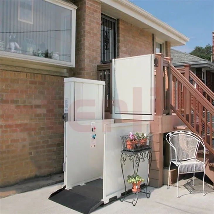 Hidrolik Dikey Tekerlekli Sandalye Asansörü