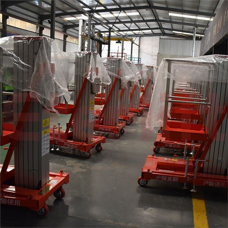 Aluminum Vertical Man Lift Table