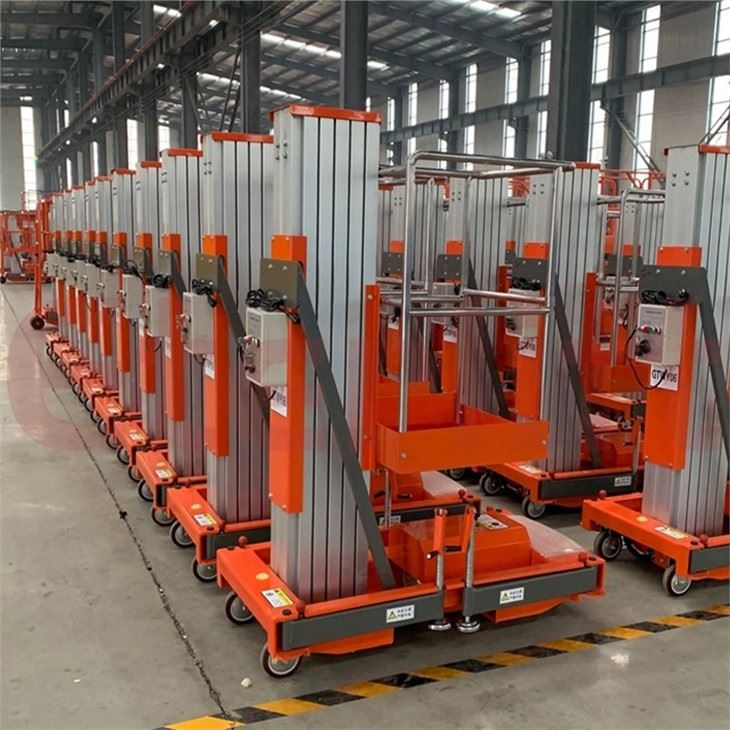 Aluminum Vertical Man Lift Table