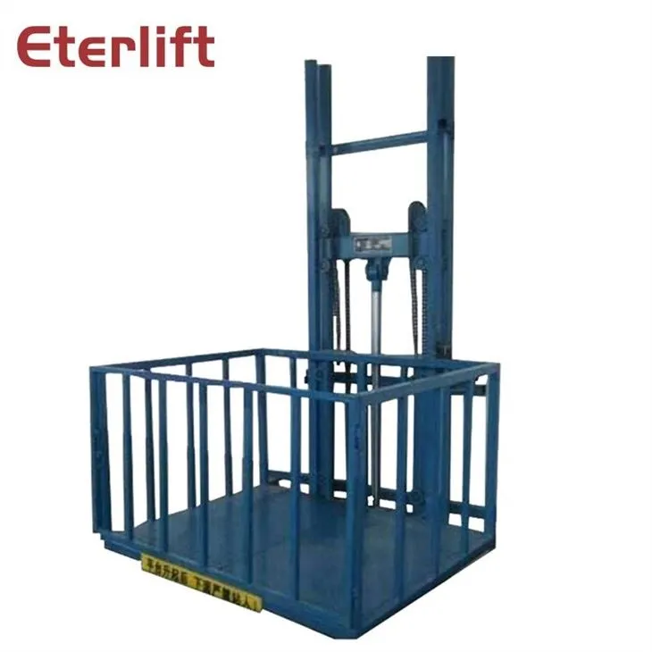 Vertical Hydraulic Freight Elevator