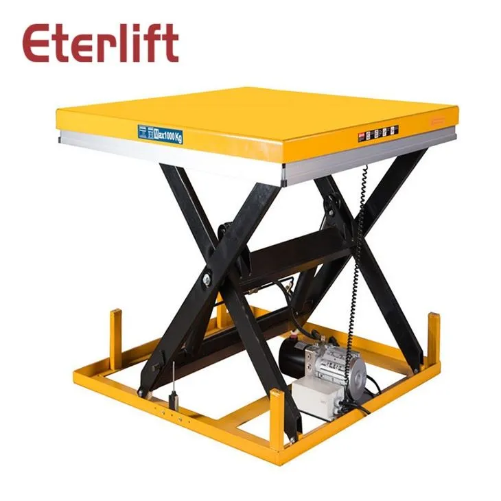 Elektrikli Sabit Makaslı Platformlar