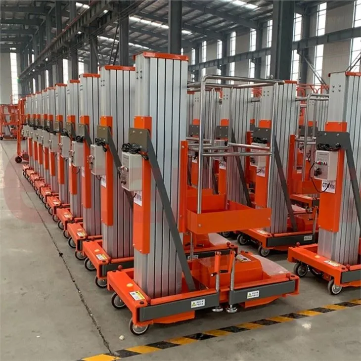 Mobil Elektrikli Hidrolik Alüminyum Merdiven