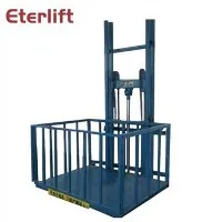 Depo için 3.5m Elektrikli Hidrolik Yük Asansörü