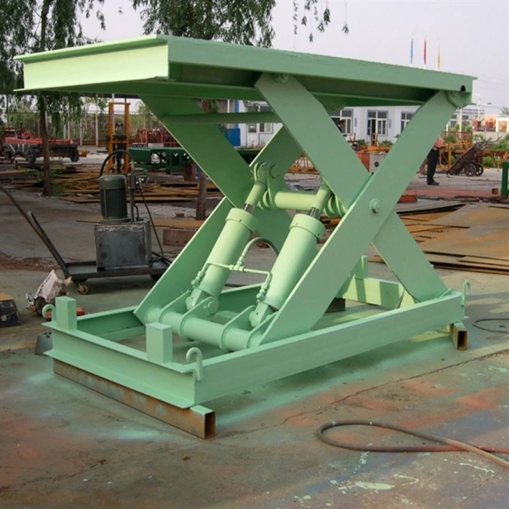Double Scissor Lift Table