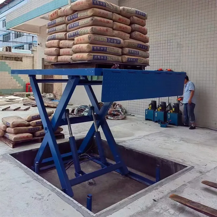 Hidrolik ve Pnömatik Taşınabilir Kaldırma Masaları