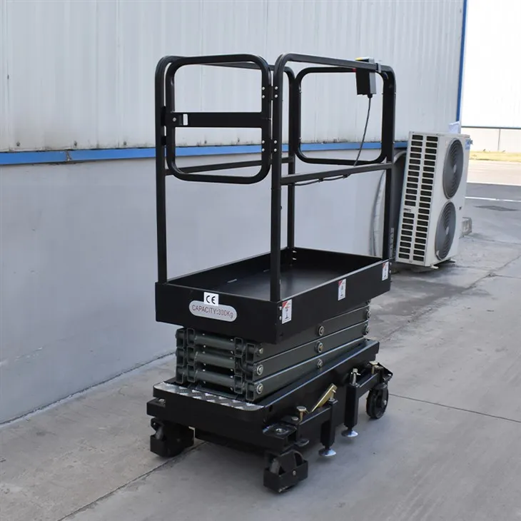 Dar Elektrikli Makaslı Kaldırma