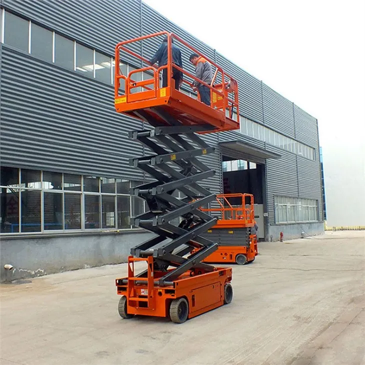 Self Propelled Mobile Scissor Lift Table