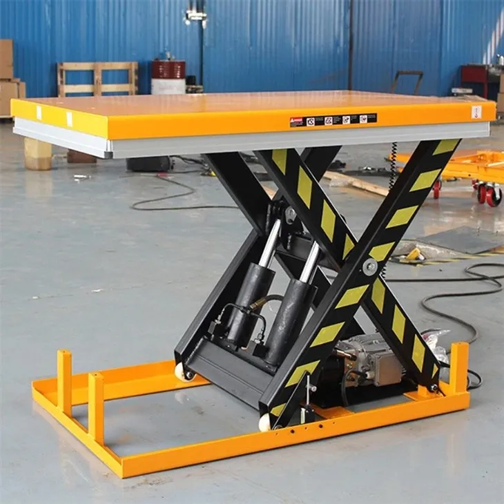 Electric Motor Scissor Lift Tables