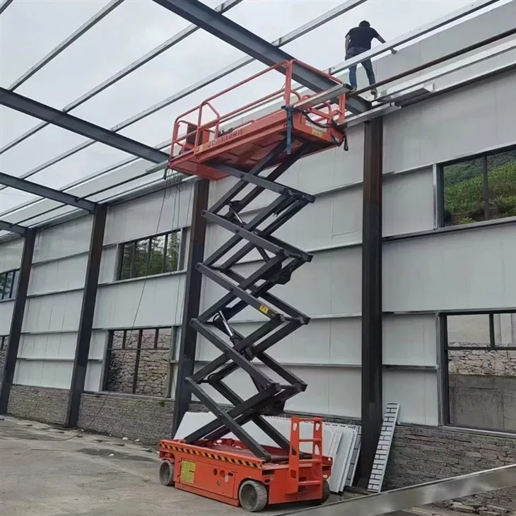 Endüstriyel mobil makas asansörleri