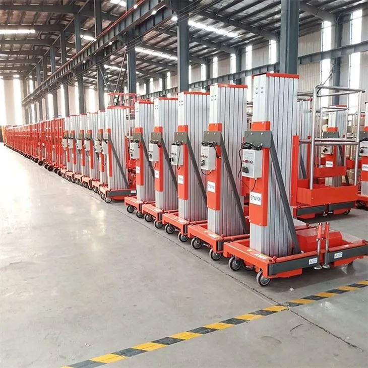 Lightweight Vertical Mast Lifts For Aerial Work