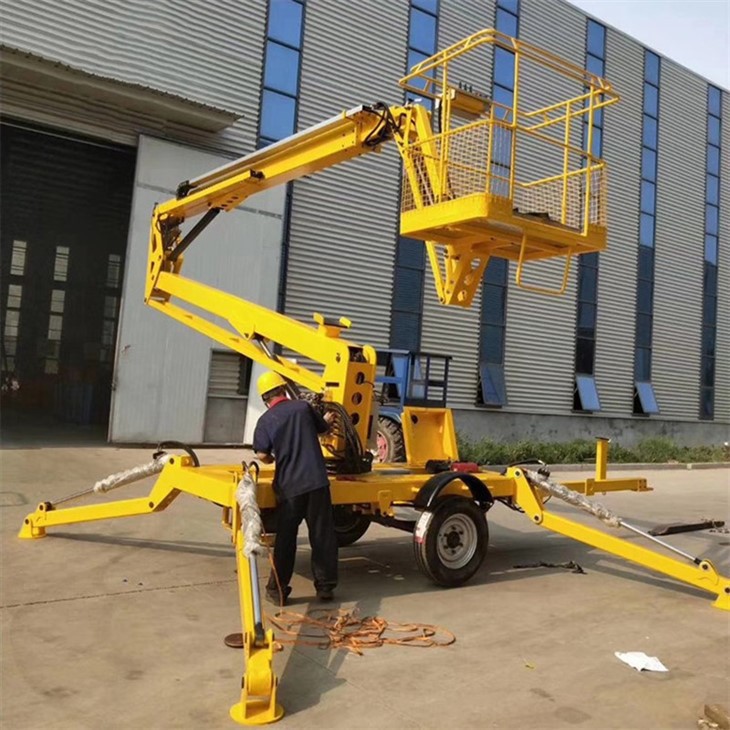 Towable Spider Lift Equipment